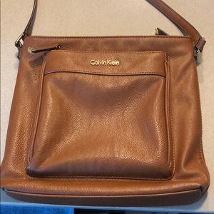 Calvin Klein Camel Crossbody
